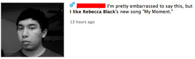 People Who Listen to Rebecca Black People Who Listen to Rebecca Black