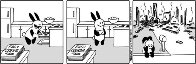 Buni Comics: The Very Optimistic Bunny With Awful Luck