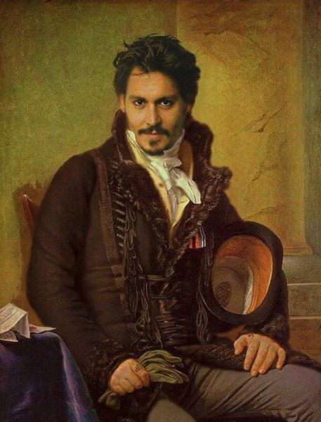 Classic Paintings of Modern Day Celebrities