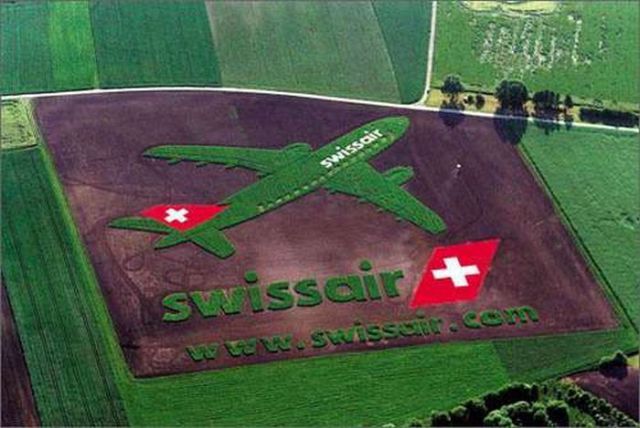 Advertising With Crop Circles