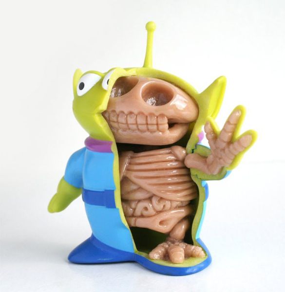 Creepy Toys Show Skeletal Insides