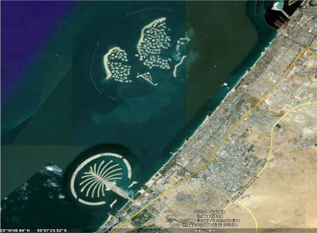 Man Made Islands in Dubai