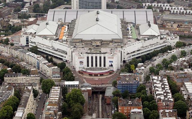 Photos from above of 2012 London Olympic Games Venues