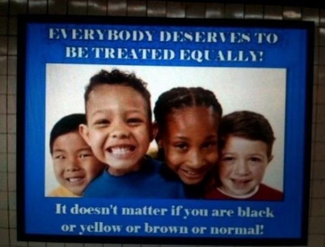 Funny Unintended Racism