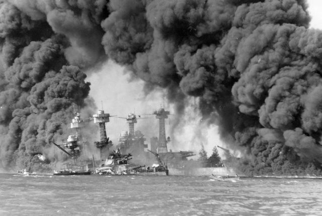Rare Photos of the Attack on Pearl Harbor