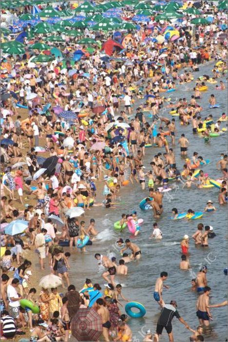 When Beach Gets Overcrowded. Part 2