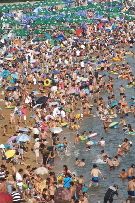 When Beach Gets Overcrowded. Part 2