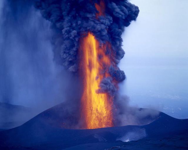 Mount Etna Eruption