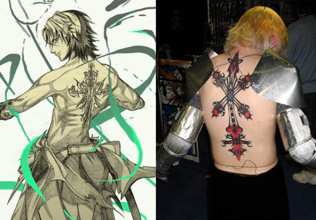 Neat Tattoos of Video Games Characters