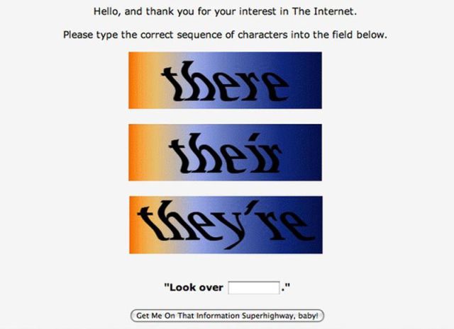 Captchas for Idiots