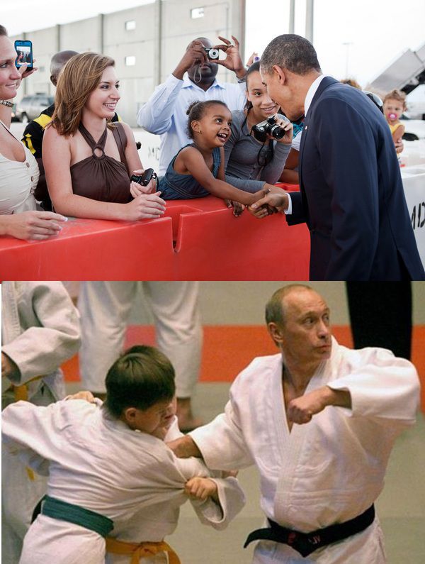 Putin vs Obama