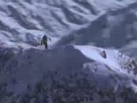 Swiss Climber Scales Mountains Only with Pickaxes!