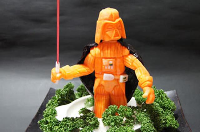 Sushi Garnishes Complements of Star Wars