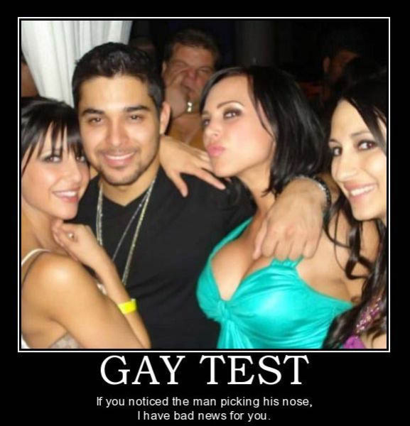 Demotivational posters test if you re gay. demotivational posters test if y...