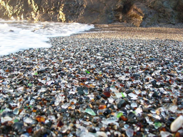 The Unnatural Beauty of Glass Beach California