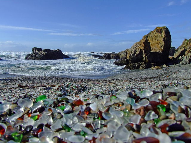 The Unnatural Beauty of Glass Beach California
