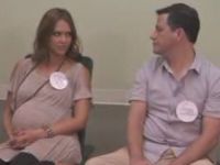 Jimmy Kimmel Takes Jessica Alba to a Birthing Class