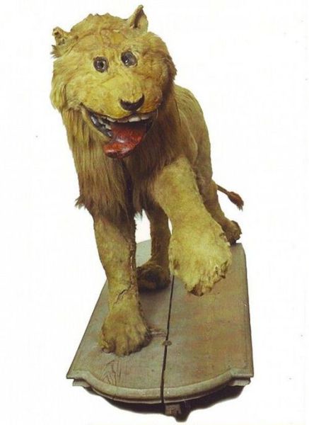 A Gift to a Swedish King: A Stuffed Lion