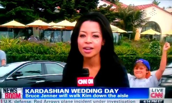 Kid Trolls News Report about Kim Kardashian’s Wedding [VIDEO]