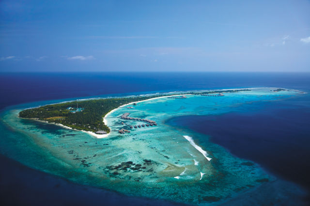 A Beautiful Place on the Maldive Islands