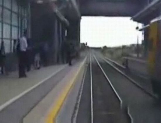 Daredevil, aka Stupid, Teen’s Close Call with a Train [VIDEO]