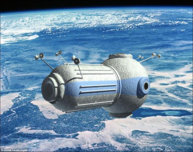 Russian Built Space Hotel With Amazing Views