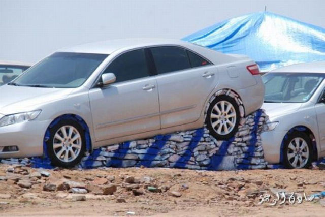 A Strange Car Show in Saudi Arabia