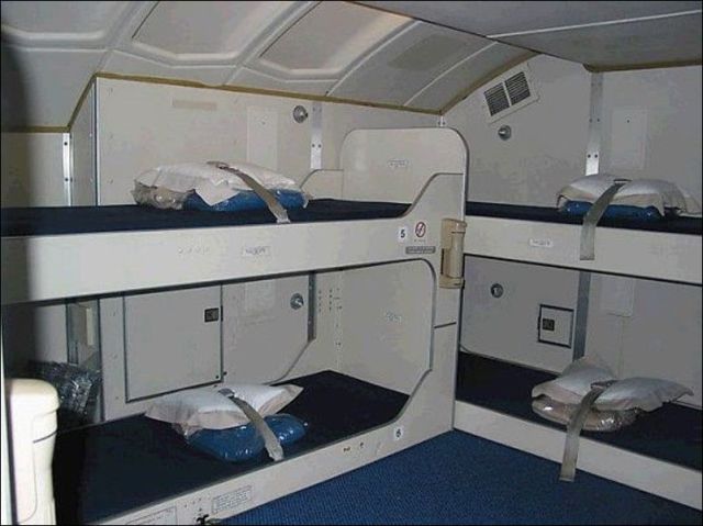 Awesome Airplane With Cozy Beds