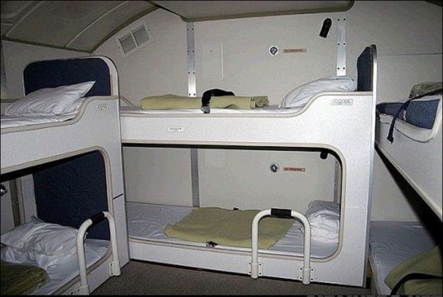 Awesome Airplane With Cozy Beds
