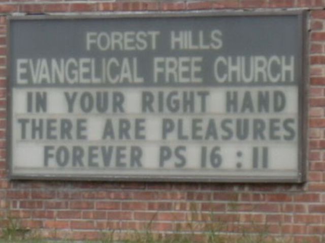 The Funniest of Church Signs