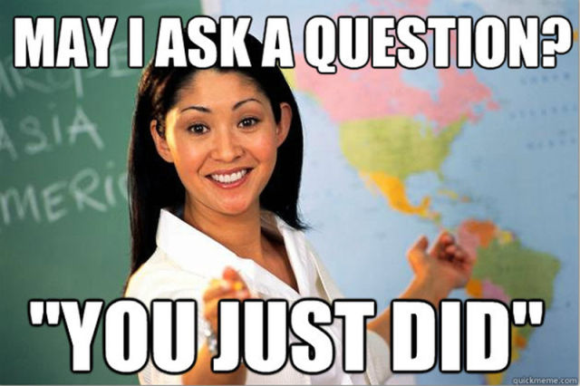 Hilarious Memes of Uncooperative High School Teachers