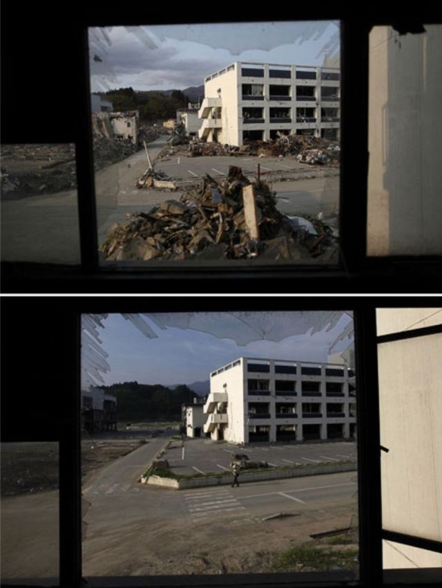 Japan Before and After the Earthquake and the Tsunami
