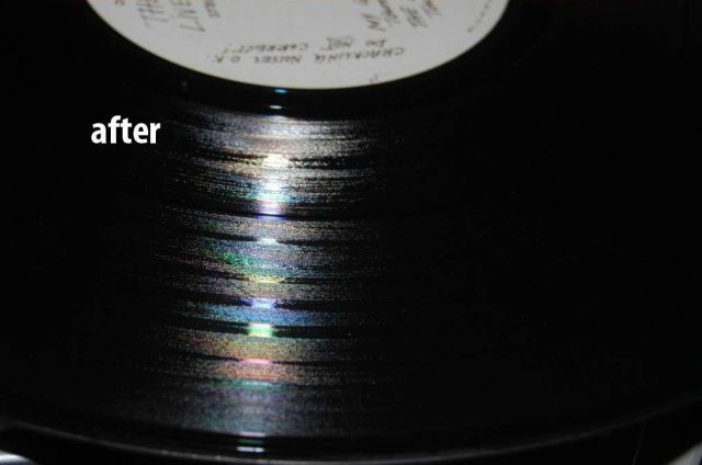 How to Clean Vinyl Disks Using Glue