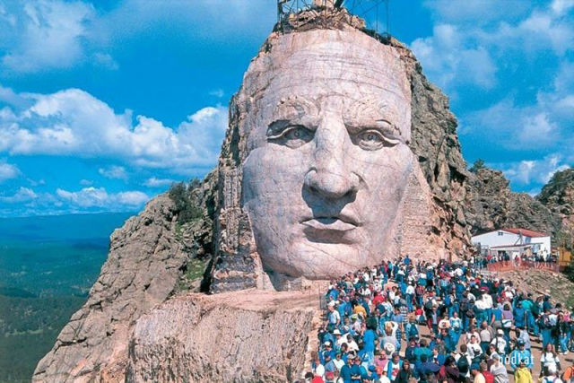 The Largest Mountain-Sized Statue in the World