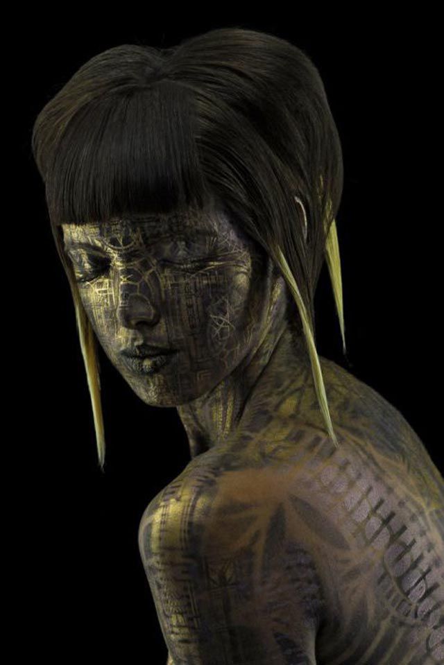 Fantastic Body Paintings by Michael Rosner