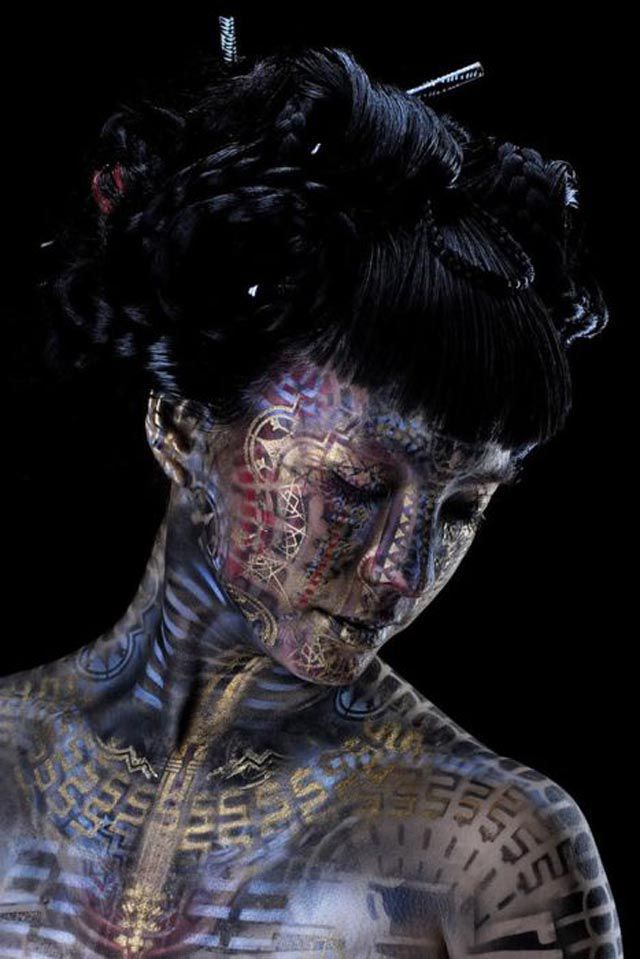 Fantastic Body Paintings by Michael Rosner