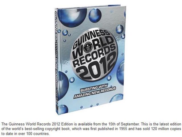 New Guinness World Records 2012