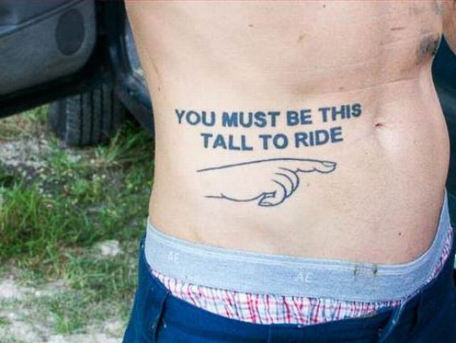 Weird Tattoos People Make