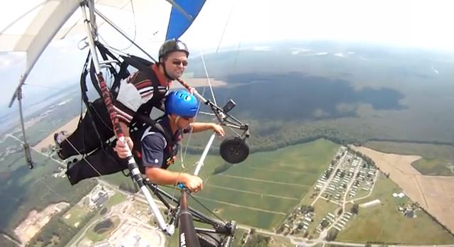 Hysterically Gross Puke at 2,000 Feet [VIDEO]