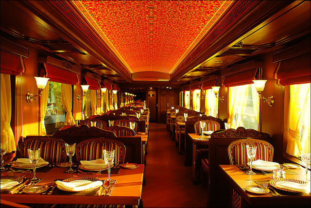 The Luxuriant Indian “Maharaja Express” Train