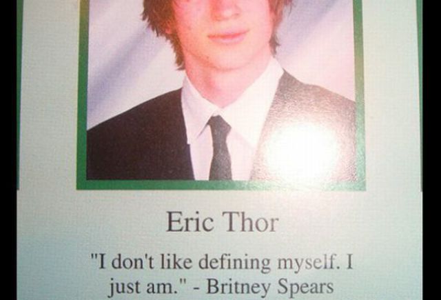 Funny and WTF Quotes in Yearbooks