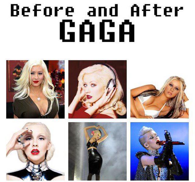 The Gaga Effect: Popstars Going Full Gaga