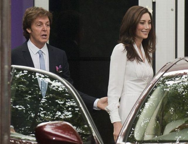 A Former Beatle and his Wife