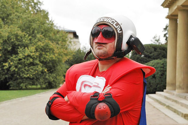 Czech Superhero “SuperVatslav” to the Rescue!