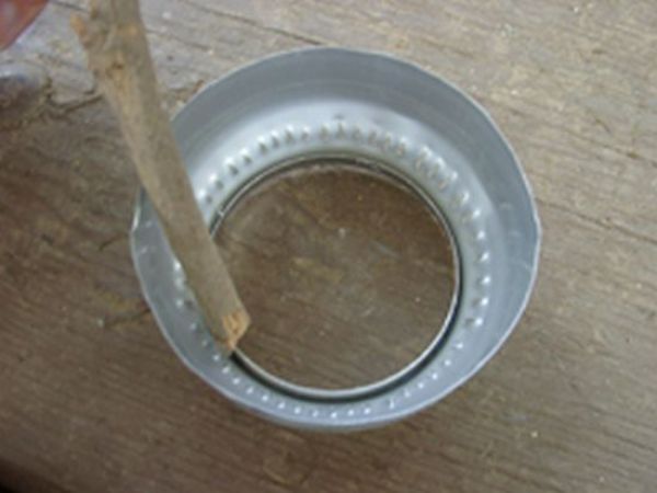 A Camping Stove From a Can