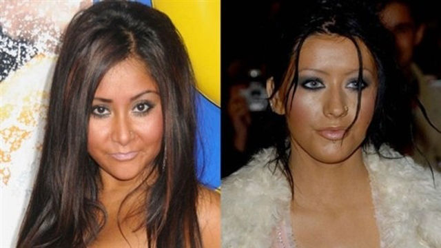 Were Christina Aguilera and Snooki Separated at Birth?