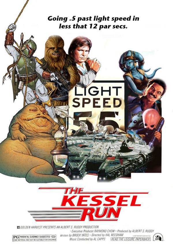 Amusing Hybrid Star Wars Movie Posters