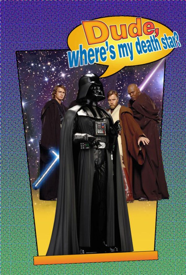 Amusing Hybrid Star Wars Movie Posters