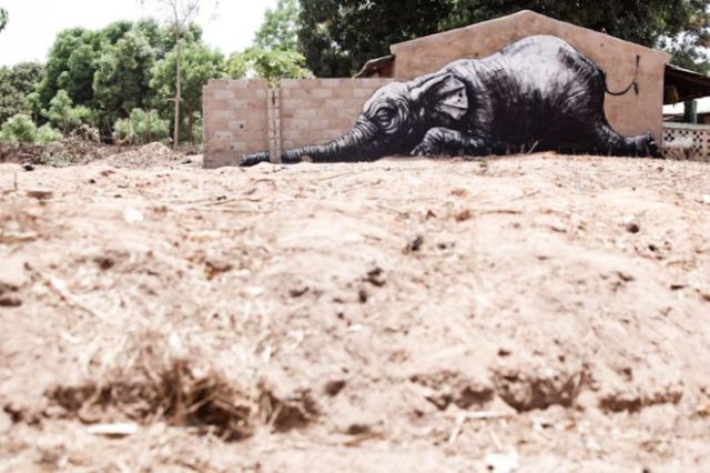 Animal Inspired African Street Art