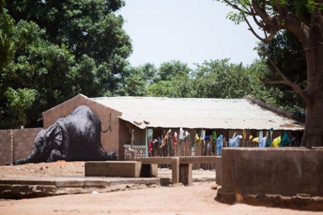 Animal Inspired African Street Art